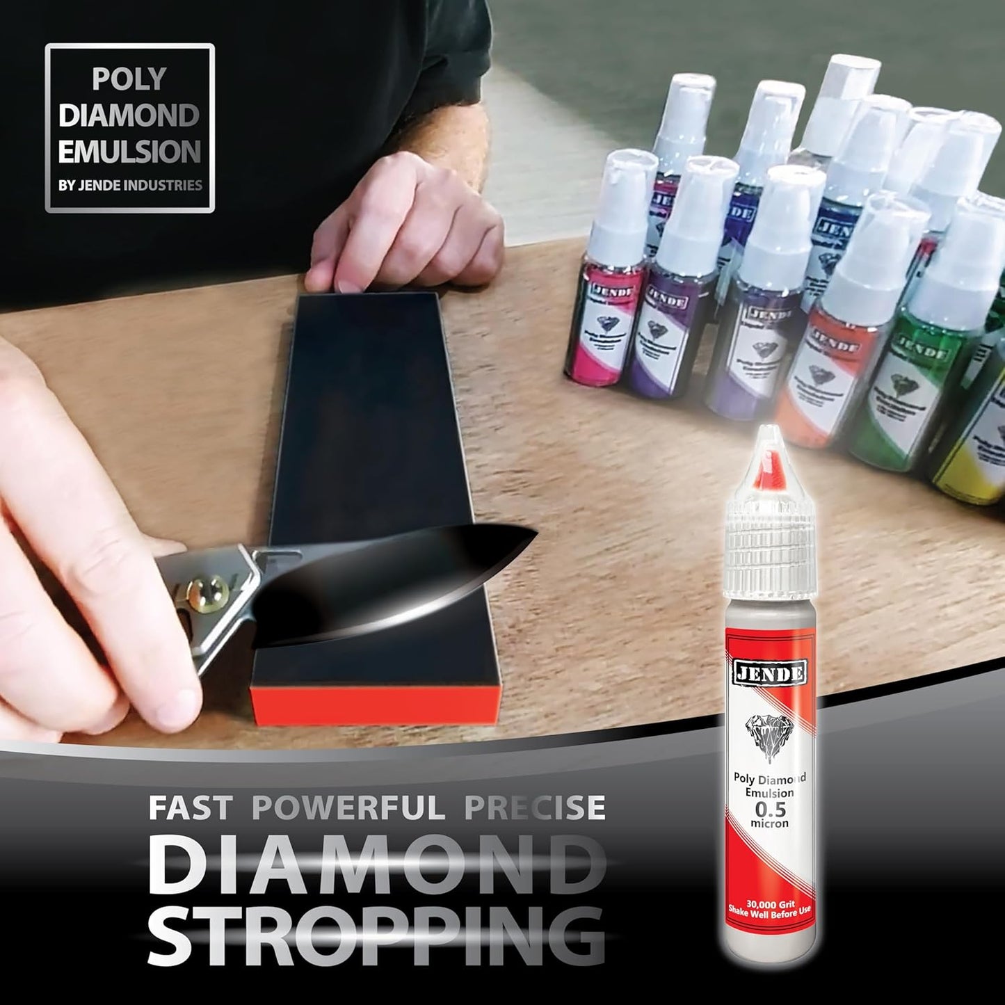 0.5 Micron Poly Diamond Knife Stropping Emulsion 7ml-Diamond Abrasive Emulsion