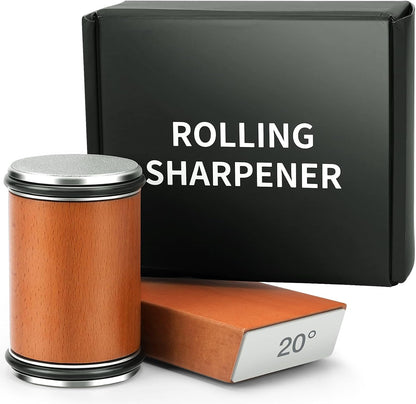 Rolling Knife Sharpener ， Rolling Knife Sharpener Kit Is Suitable For Any Kitchen roller knife sharpener, And The Roller Knife Sharpener Supports Magnetic Tilting At 15 ° And 20 knife