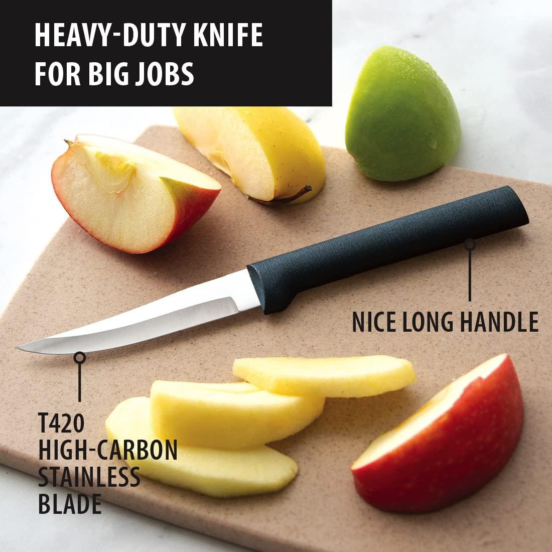 Heavy Duty Paring Knife (R103), Silver