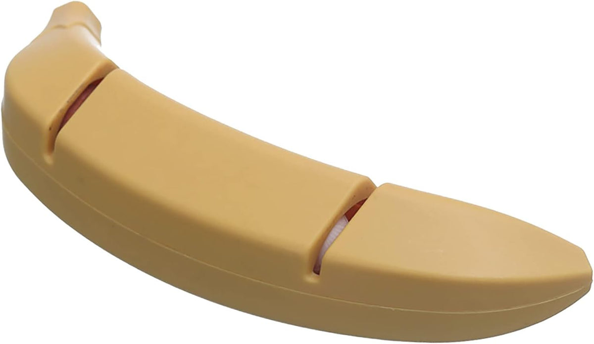 Knife Sharpener, 2 Stage Manual Pull Through Sharpener with Ergonomic Handle for Kitchen Chef Home Restaurant Use (Standard)