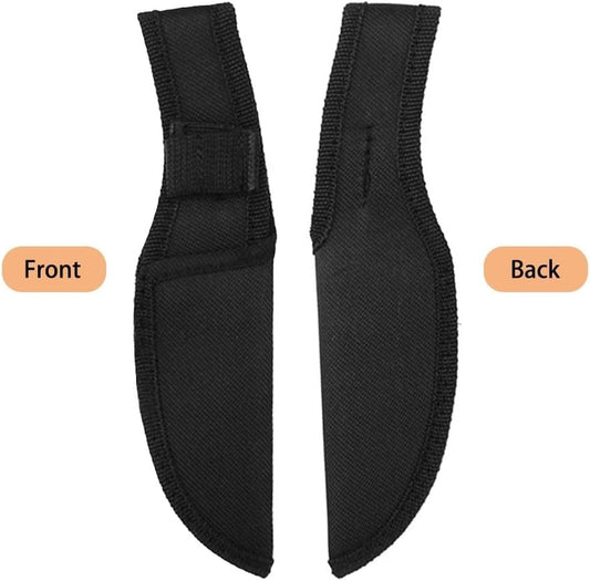 3PCS Straight Knife Sleeve, Nylon Knife Sheath Wearproof Knife Holster with Fixed Loop for Outdoor Camping Travel（for 3.9'' Blade Knife ）