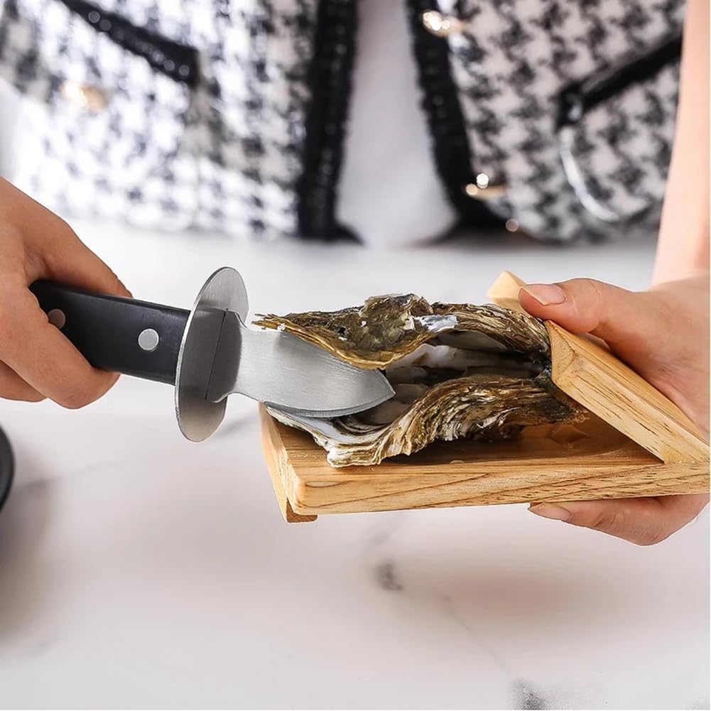 Oyster Shucking Opener Shucker Seafood Clamp Tool Holder Shellfish Hand Shellcrab Sheller Easy Install Easy to Use Seafood Tools Specialty Tools and Gadgets, Seafood Tools