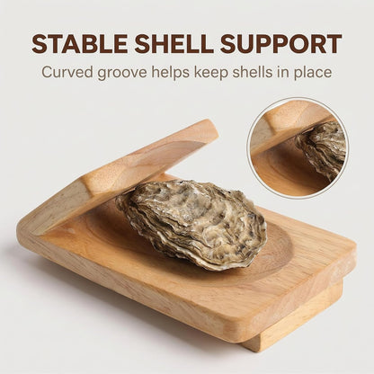 Oyster Shucking Opener Shucker Seafood Clamp Tool Holder Shellfish Hand Shellcrab Sheller Easy Install Easy to Use Seafood Tools Specialty Tools and Gadgets, Seafood Tools