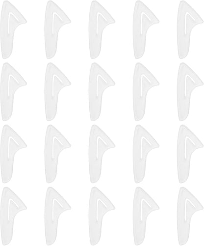 30Pcs Blade Knife Tip Protector Cover, 36 x 15.7 x 4.1mm Plastic Knife Guard Sleeves Clear Knife Blade Tip Sleeves Cover for Kitchen