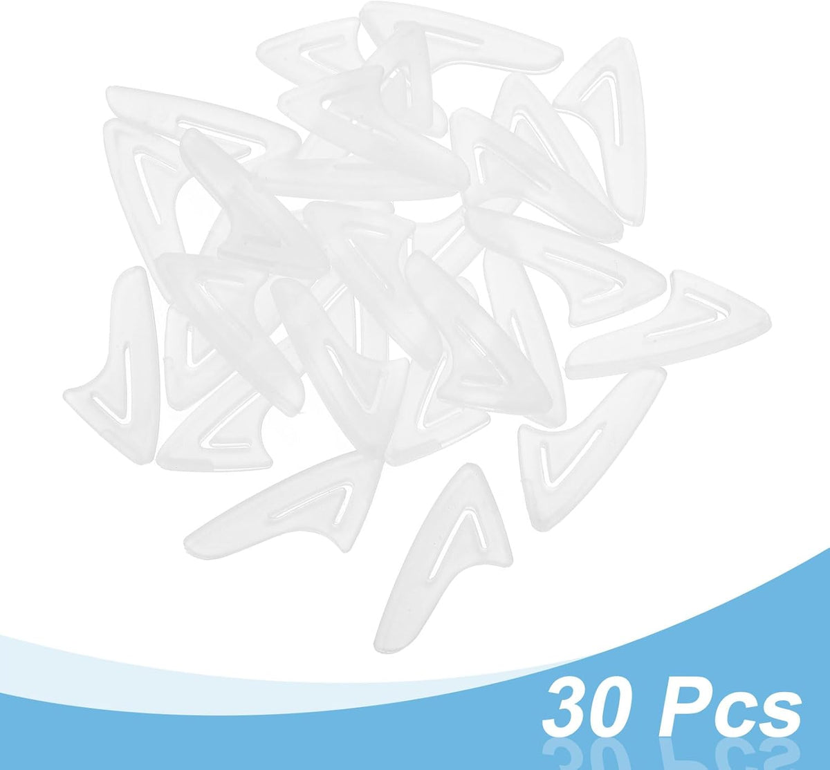 30Pcs Blade Knife Tip Protector Cover, 36 x 15.7 x 4.1mm Plastic Knife Guard Sleeves Clear Knife Blade Tip Sleeves Cover for Kitchen