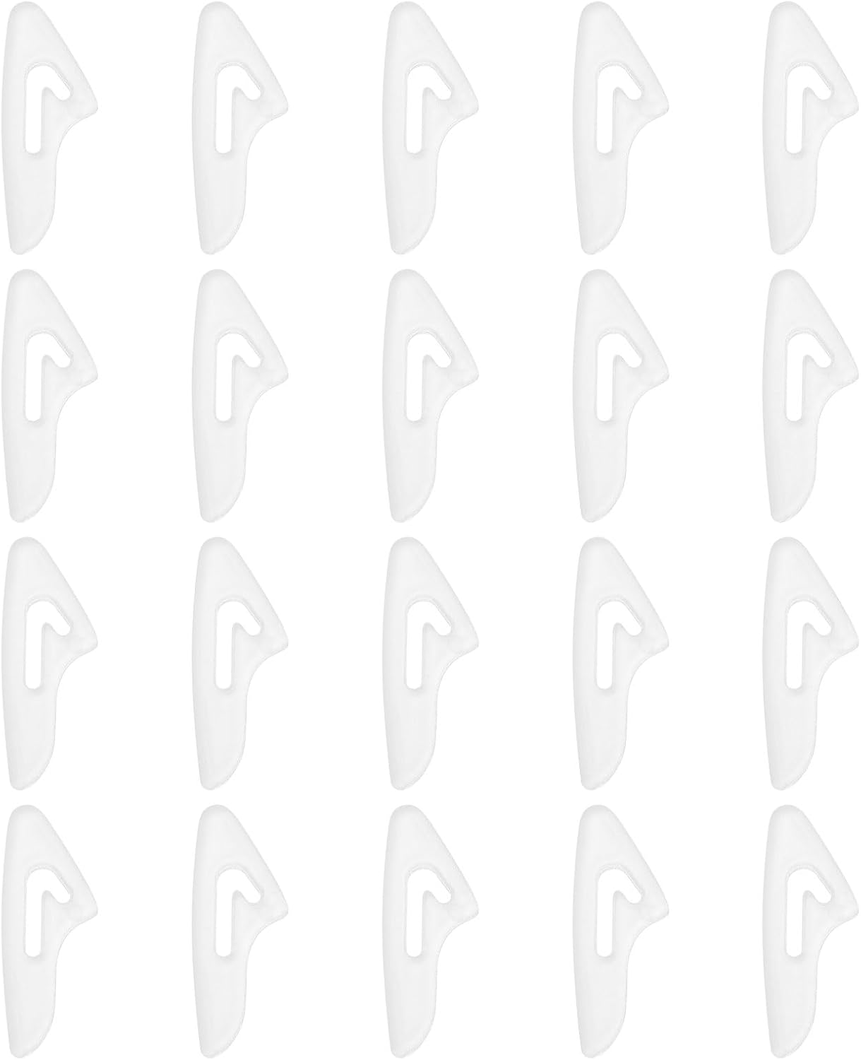 30Pcs Blade Knife Tip Protector Cover, 36 x 15.7 x 4.1mm Plastic Knife Guard Sleeves Clear Knife Blade Tip Sleeves Cover for Kitchen