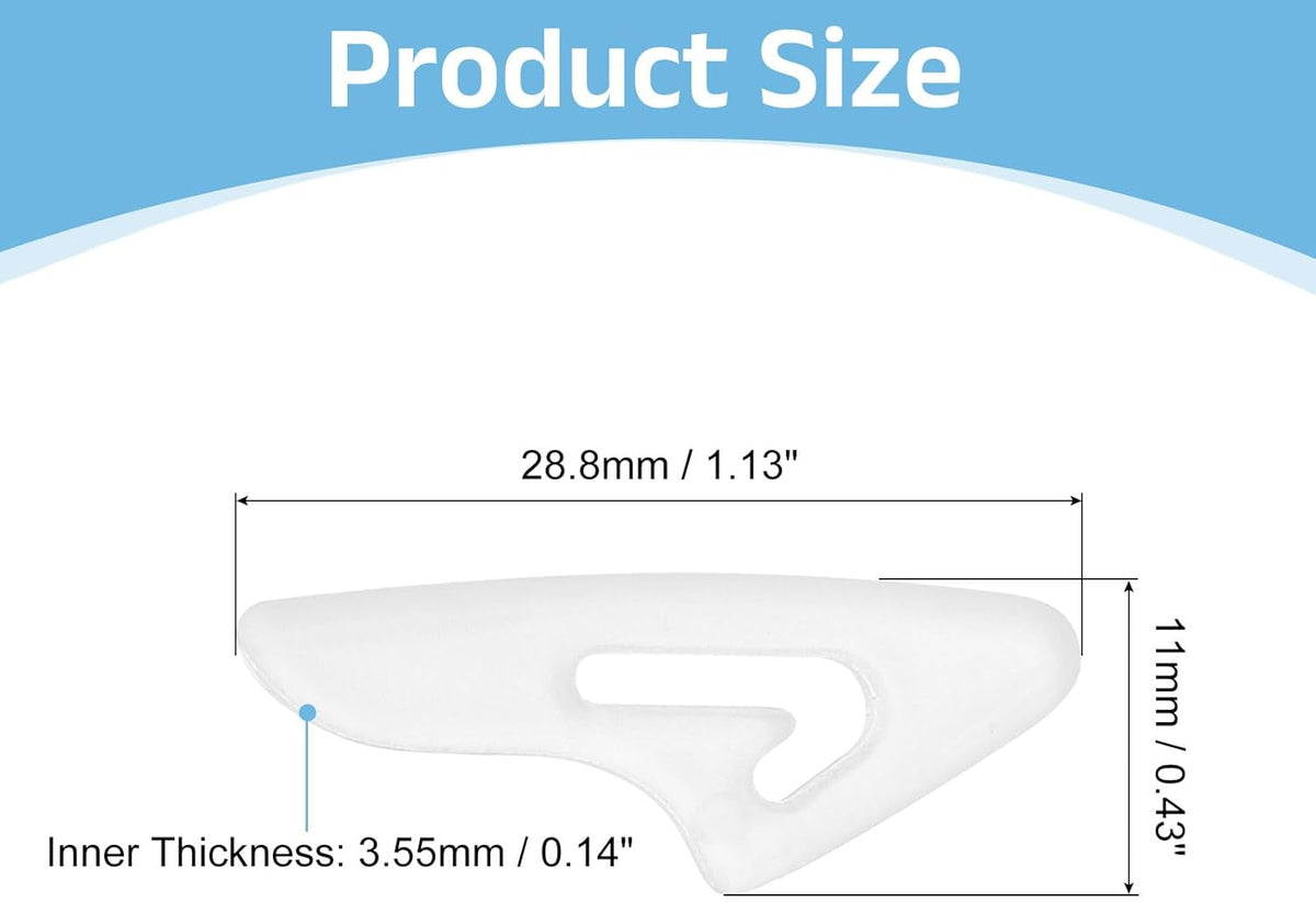 30Pcs Blade Knife Tip Protector Cover, 36 x 15.7 x 4.1mm Plastic Knife Guard Sleeves Clear Knife Blade Tip Sleeves Cover for Kitchen