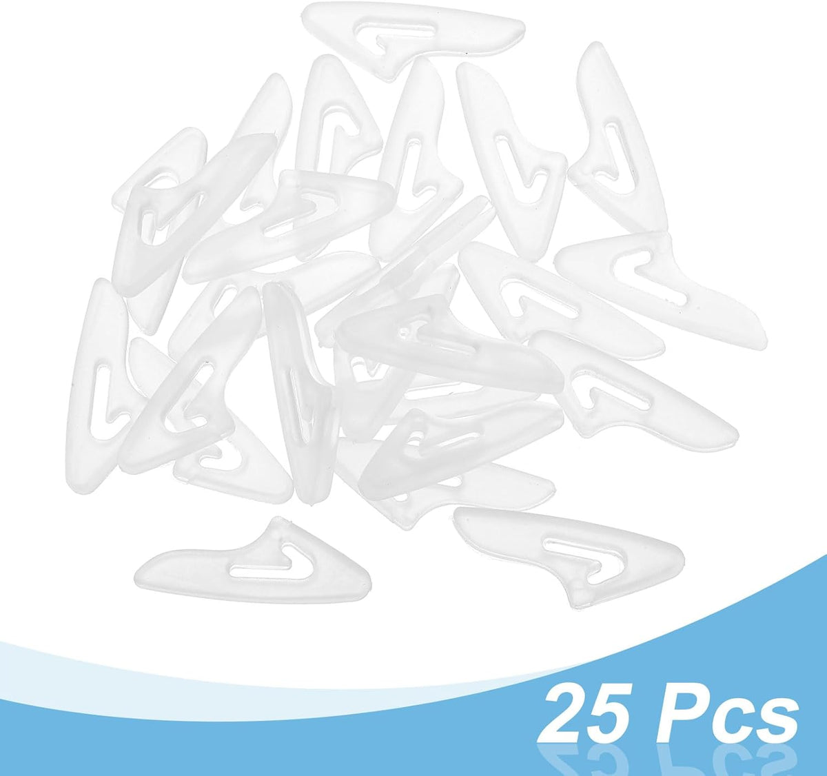 30Pcs Blade Knife Tip Protector Cover, 36 x 15.7 x 4.1mm Plastic Knife Guard Sleeves Clear Knife Blade Tip Sleeves Cover for Kitchen