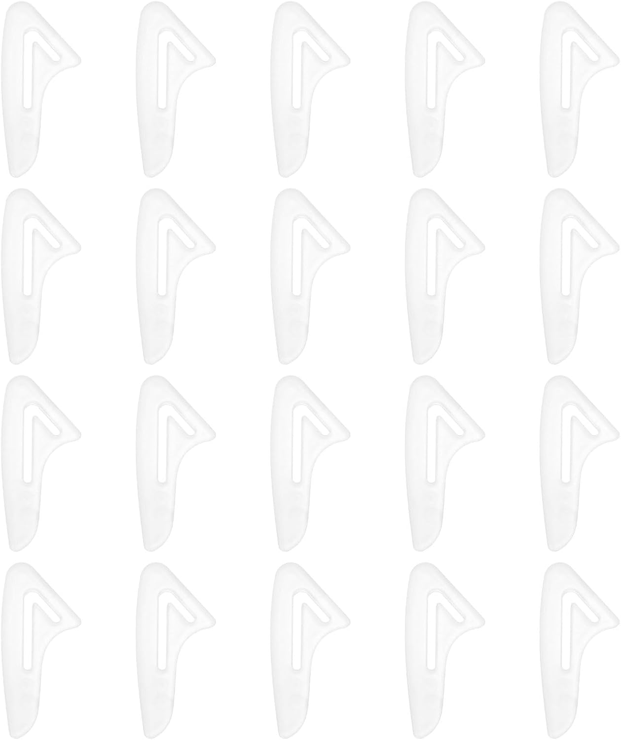 30Pcs Blade Knife Tip Protector Cover, 36 x 15.7 x 4.1mm Plastic Knife Guard Sleeves Clear Knife Blade Tip Sleeves Cover for Kitchen