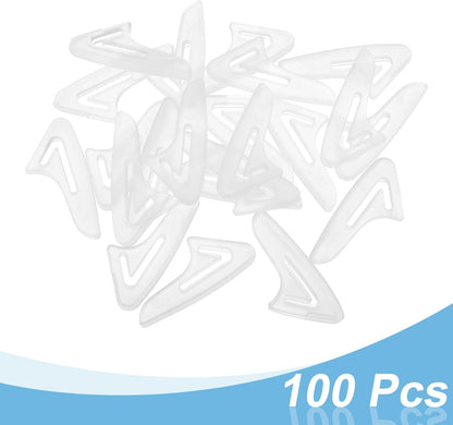 30Pcs Blade Knife Tip Protector Cover, 36 x 15.7 x 4.1mm Plastic Knife Guard Sleeves Clear Knife Blade Tip Sleeves Cover for Kitchen