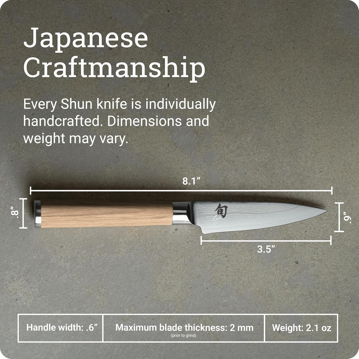 Classic Blonde 3.5" Paring Knife