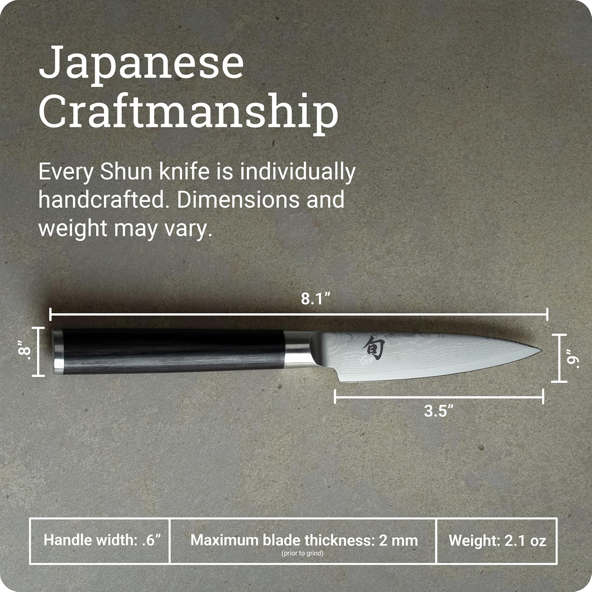 Classic Blonde 3.5" Paring Knife