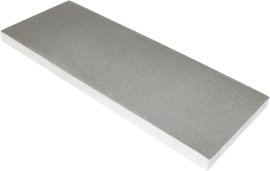 (R) Monocrystalline Diamond Sharpening Stone 8" x 3" Extra Fine 1200 Mesh 9 Micron Continuous Diamond Surface Non-Skid Rubber Feet Dry or Water Use