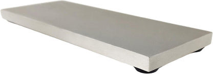 (R) Monocrystalline Diamond Sharpening Stone 8" x 3" Extra Fine 1200 Mesh 9 Micron Continuous Diamond Surface Non-Skid Rubber Feet Dry or Water Use