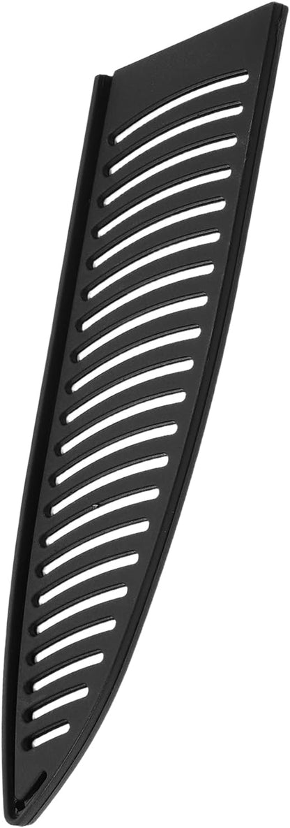 Knife Cover Sleeves Blade Edge Guards for 9.5" Chef Knife Protector Universal Blade Sheath for Kitchen, Black
