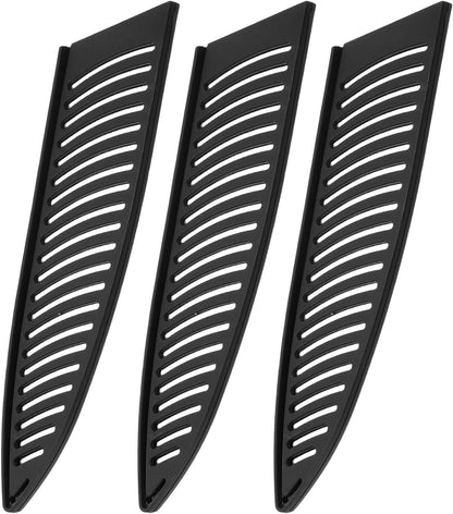 Knife Cover Sleeves Blade Edge Guards for 9.5" Chef Knife Protector Universal Blade Sheath for Kitchen, Black