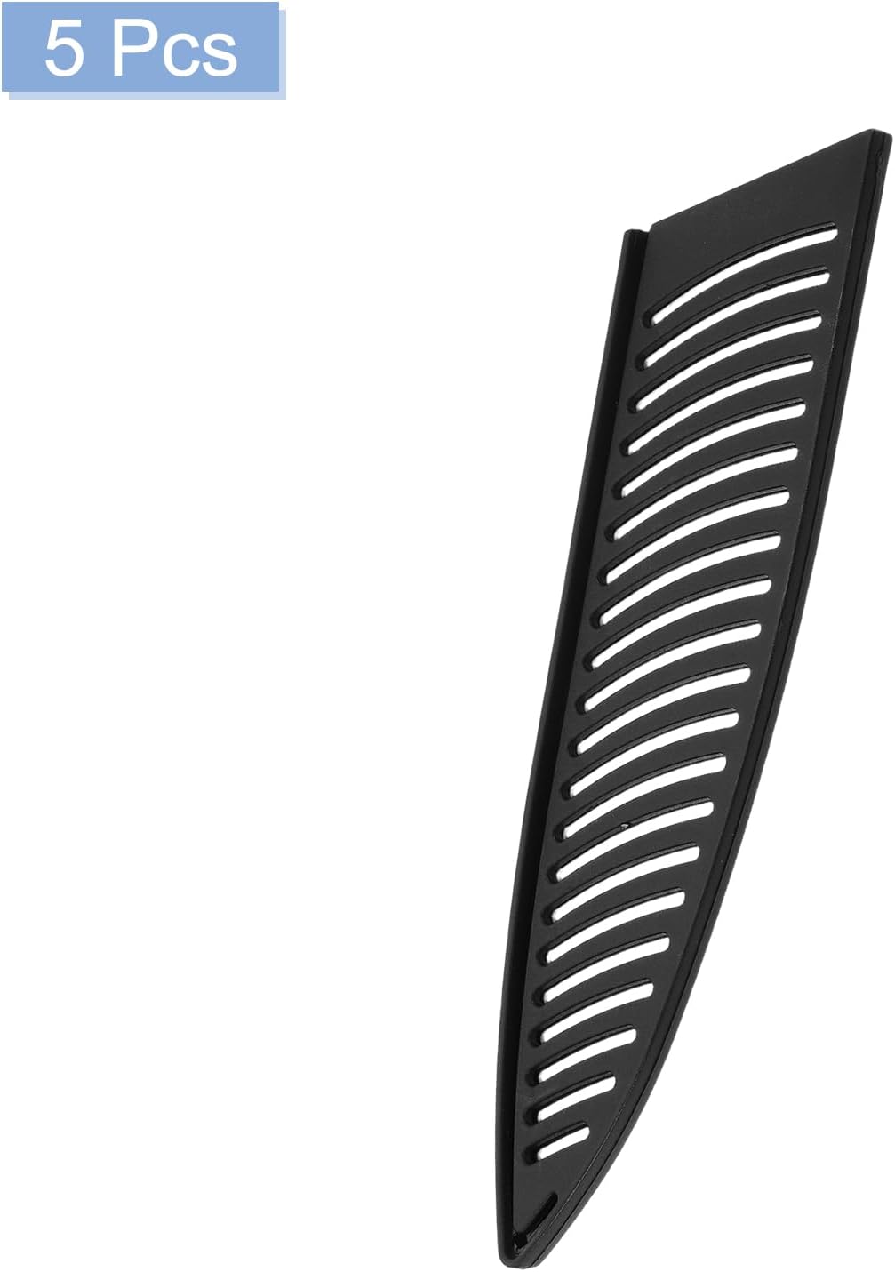Knife Cover Sleeves Blade Edge Guards for 9.5" Chef Knife Protector Universal Blade Sheath for Kitchen, Black