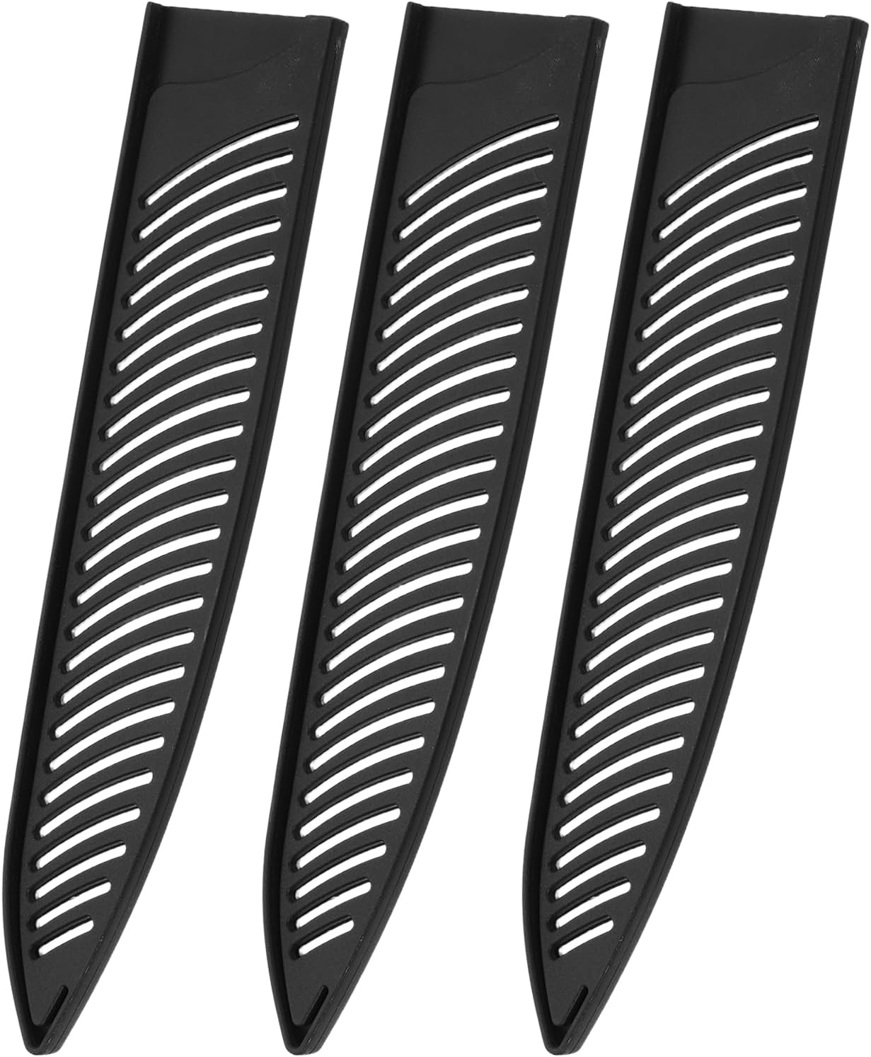 Knife Cover Sleeves Blade Edge Guards for 9.5" Chef Knife Protector Universal Blade Sheath for Kitchen, Black