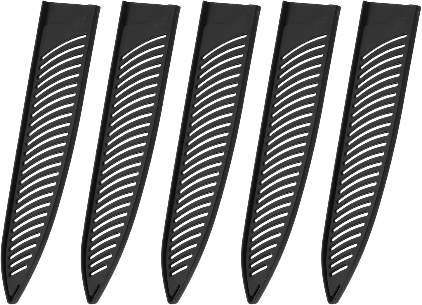 Knife Cover Sleeves Blade Edge Guards for 9.5" Chef Knife Protector Universal Blade Sheath for Kitchen, Black