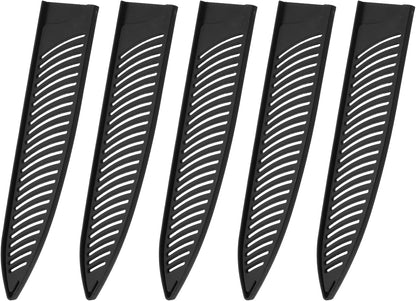 Knife Cover Sleeves Blade Edge Guards for 9.5" Chef Knife Protector Universal Blade Sheath for Kitchen, Black