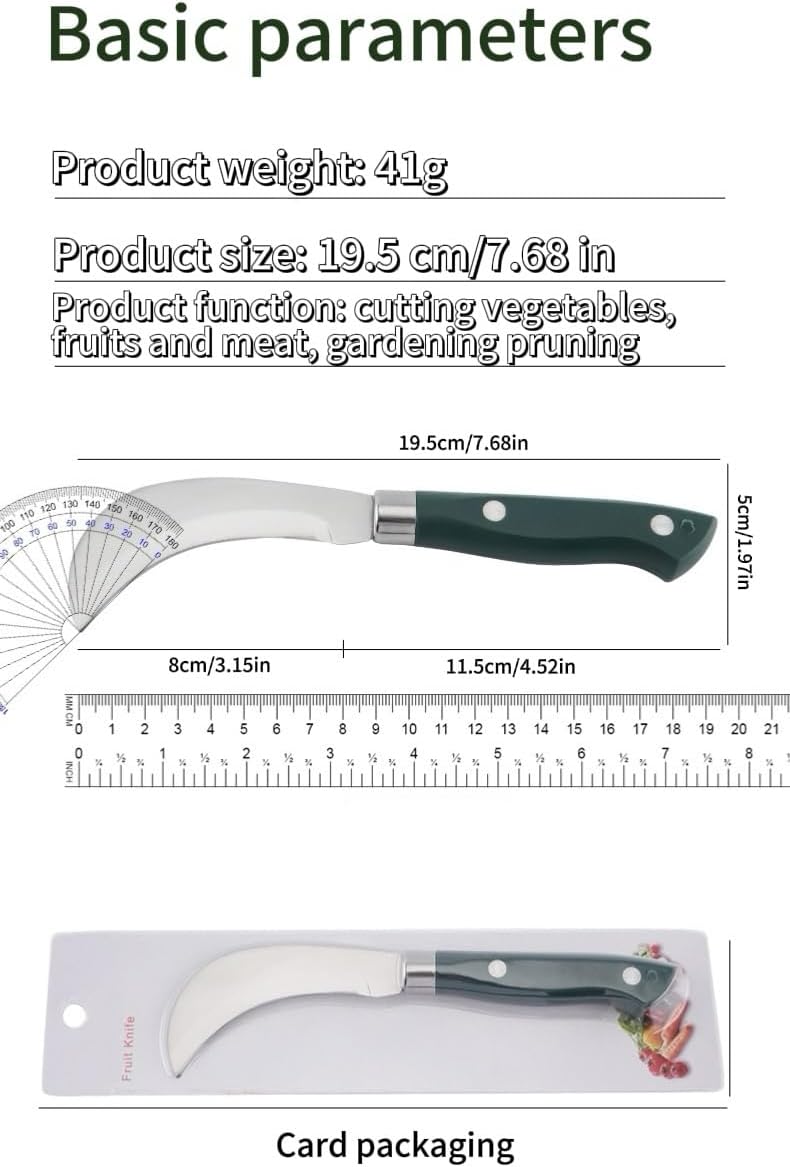 Gardening, harvesting, pruning knives, banana, grapefruit, pineapple knives, pocket knife under 5 dollars