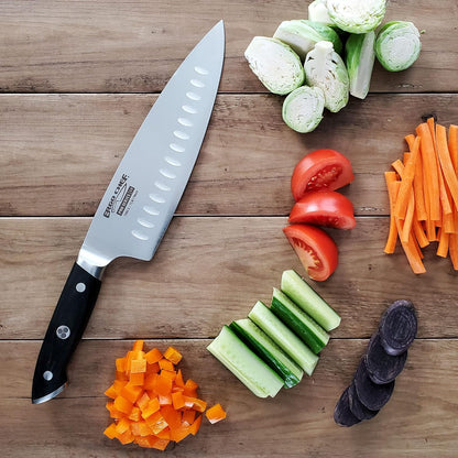 Pro Series 2.0 11-Piece Knife Block Set – Forged High Carbon 7Cr17MoV Stainless Steel Blades, Ergonomic Black Pakkawood Handles, Stylish Acacia Wood Block