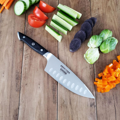 Pro Series 2.0 11-Piece Knife Block Set – Forged High Carbon 7Cr17MoV Stainless Steel Blades, Ergonomic Black Pakkawood Handles, Stylish Acacia Wood Block