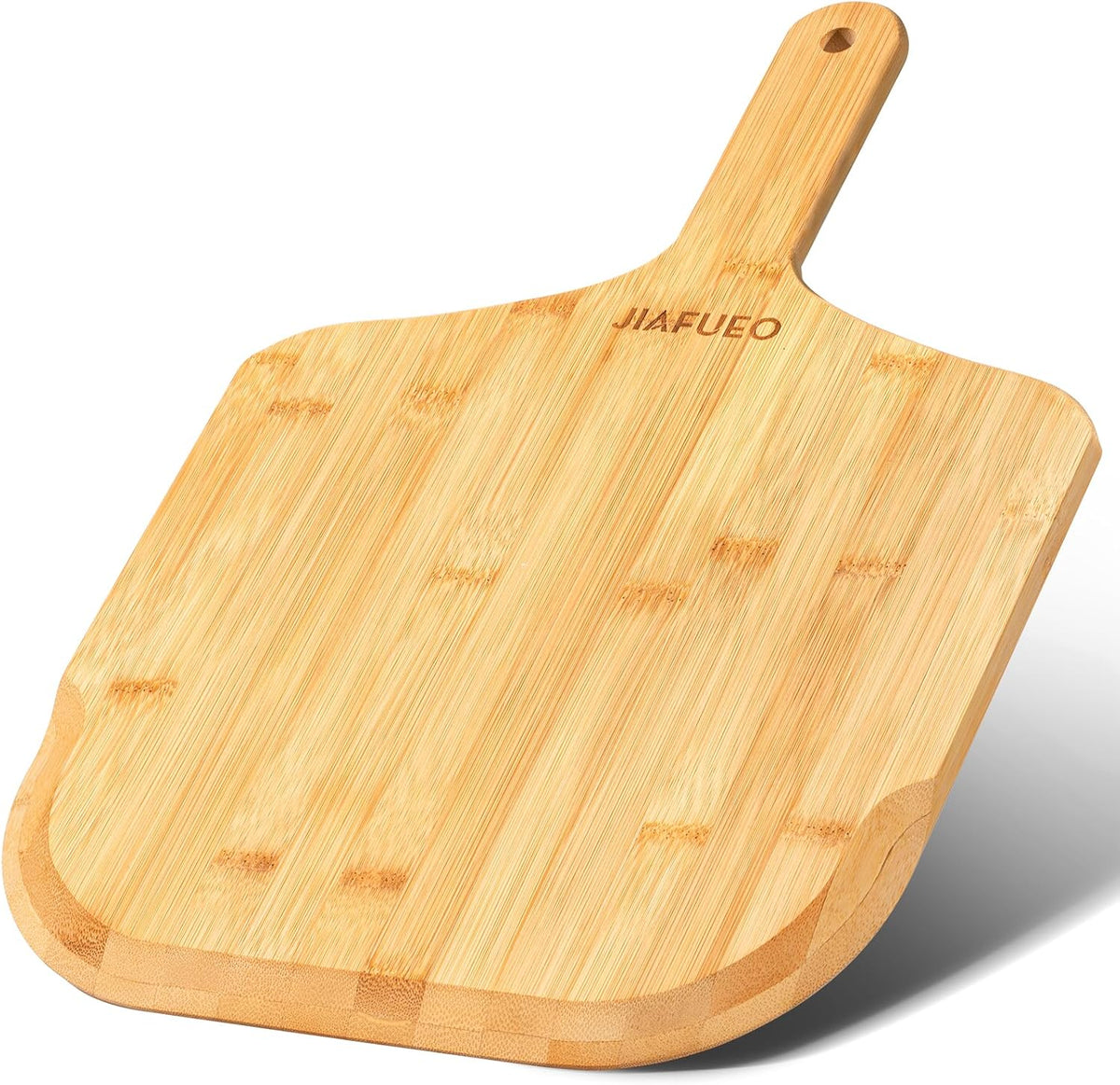 Pizza Peel 12 inch, Bamboo Pizza Paddle Spatula