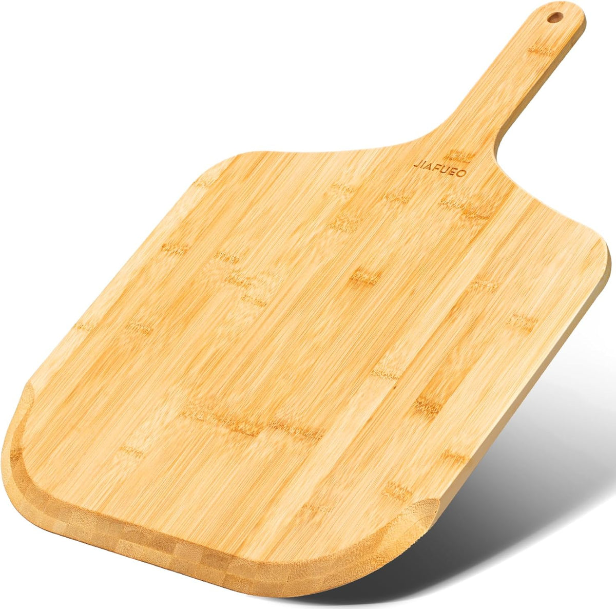 Pizza Peel 12 inch, Bamboo Pizza Paddle Spatula
