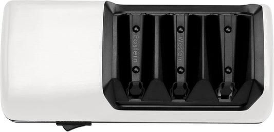 Professional Electric Knife Sharpeners for 15- and 20-Degree Straight-Edge and Serrated Knives with Diamond Abrasives & Precision Angle Control, 3-Stage, White