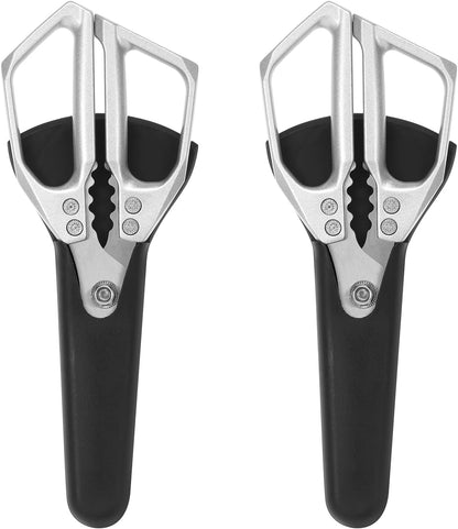 2 Pack Kitchen Scissors Heavy Duty Shears with Protective Sheath Stainless Steel Cooking Scissors Dishwasher Safe Comfort Handle Multifunctional Poultry Shear for Fish Meat Chicken Bone Walnut
