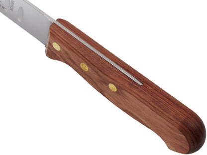 Praxis Granton Edge Slicer with Rosewood Handle, 14 Inch, Wood