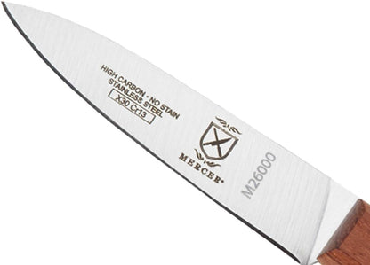 Praxis Granton Edge Slicer with Rosewood Handle, 14 Inch, Wood