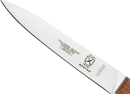 Praxis Granton Edge Slicer with Rosewood Handle, 14 Inch, Wood
