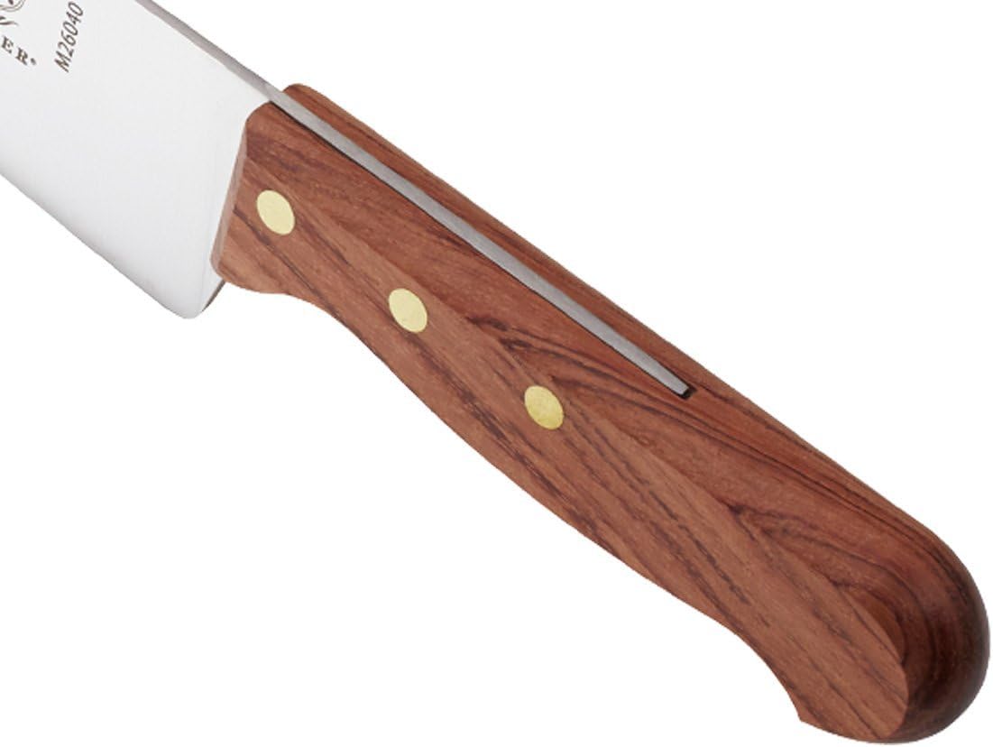 Praxis Granton Edge Slicer with Rosewood Handle, 14 Inch, Wood