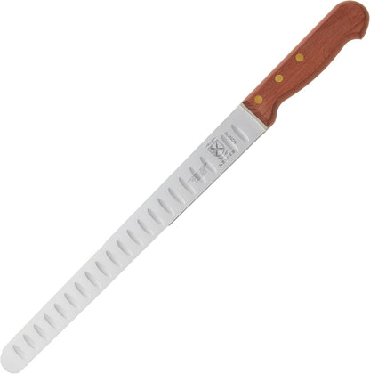 Praxis Granton Edge Slicer with Rosewood Handle, 14 Inch, Wood