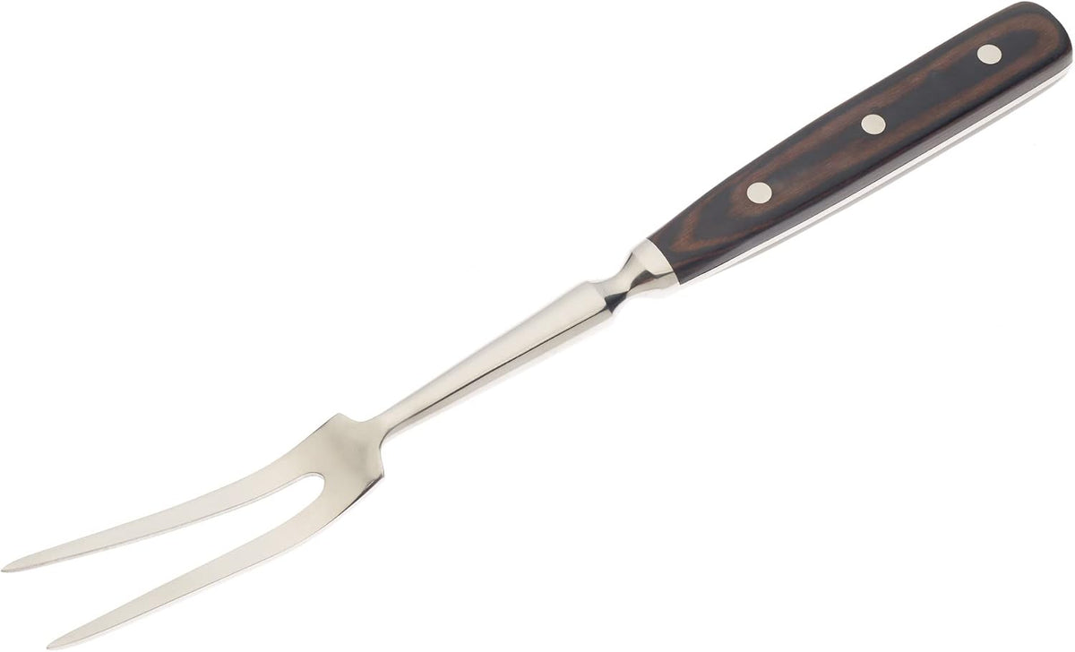 Praxis Granton Edge Slicer with Rosewood Handle, 14 Inch, Wood