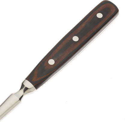 Praxis Granton Edge Slicer with Rosewood Handle, 14 Inch, Wood