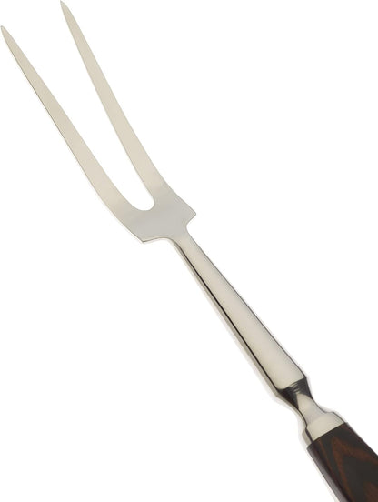 Praxis Granton Edge Slicer with Rosewood Handle, 14 Inch, Wood