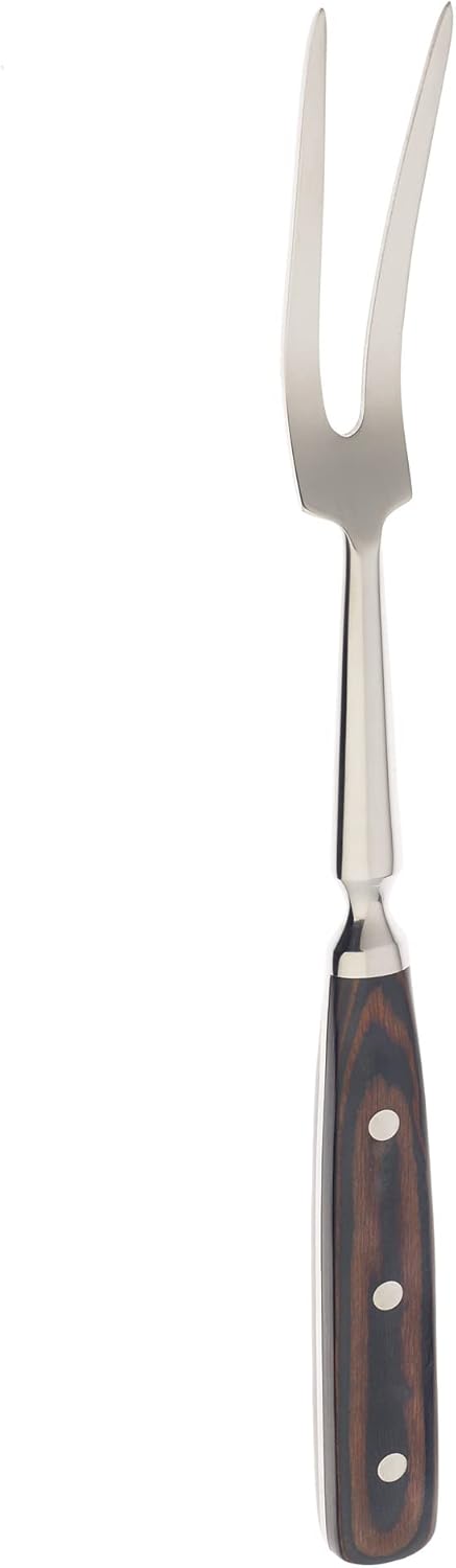 Praxis Granton Edge Slicer with Rosewood Handle, 14 Inch, Wood