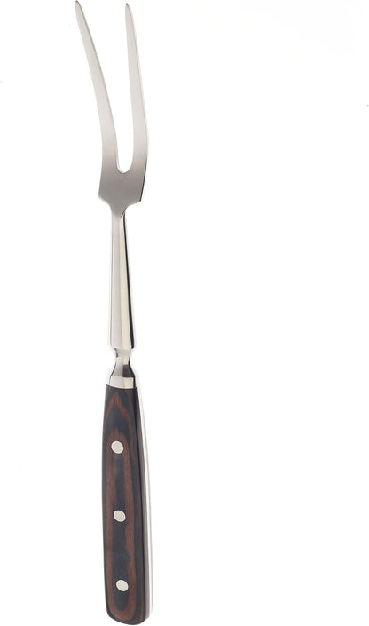 Praxis Granton Edge Slicer with Rosewood Handle, 14 Inch, Wood