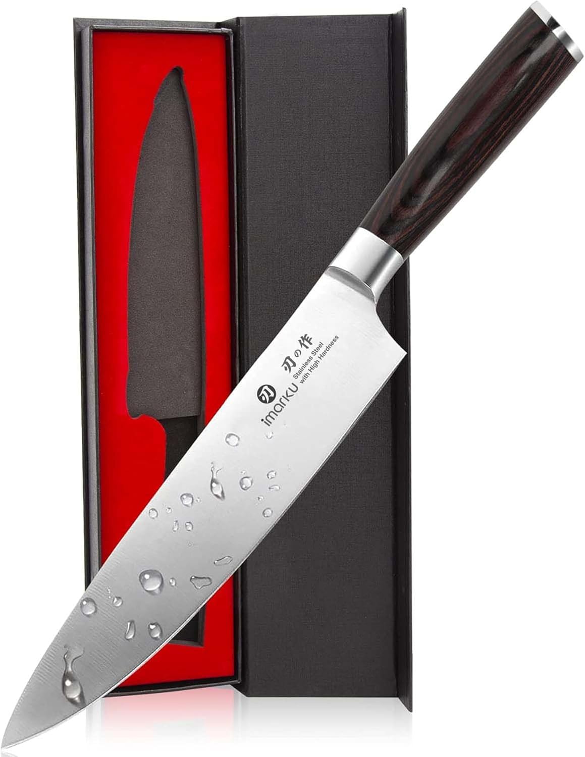 Paring Knife - Paring Knives, 3.5 Inch Small Kitchen Knifes - Japanese High Carbon Stainless Steel Fruit Knife, Ergonomic Pakkawood Handle, Ultra Sharp Blade, Unique Gifts for Men and Women