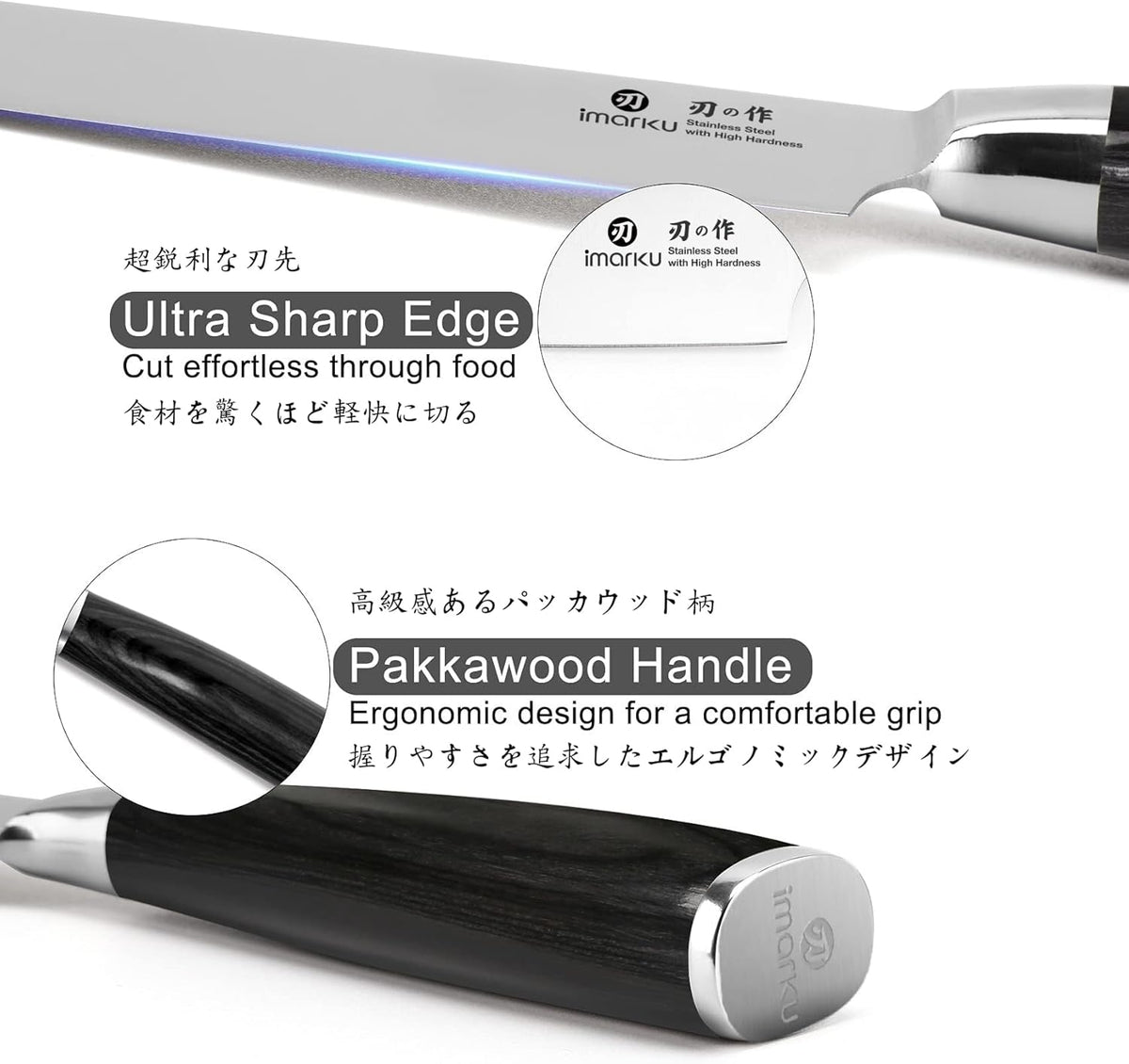 Paring Knife - Paring Knives, 3.5 Inch Small Kitchen Knifes - Japanese High Carbon Stainless Steel Fruit Knife, Ergonomic Pakkawood Handle, Ultra Sharp Blade, Unique Gifts for Men and Women
