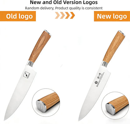 Paring Knife - Paring Knives, 3.5 Inch Small Kitchen Knifes - Japanese High Carbon Stainless Steel Fruit Knife, Ergonomic Pakkawood Handle, Ultra Sharp Blade, Unique Gifts for Men and Women