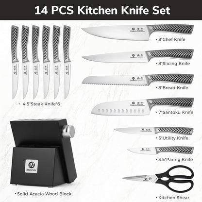 Paring Knife - Paring Knives, 3.5 Inch Small Kitchen Knifes - Japanese High Carbon Stainless Steel Fruit Knife, Ergonomic Pakkawood Handle, Ultra Sharp Blade, Unique Gifts for Men and Women