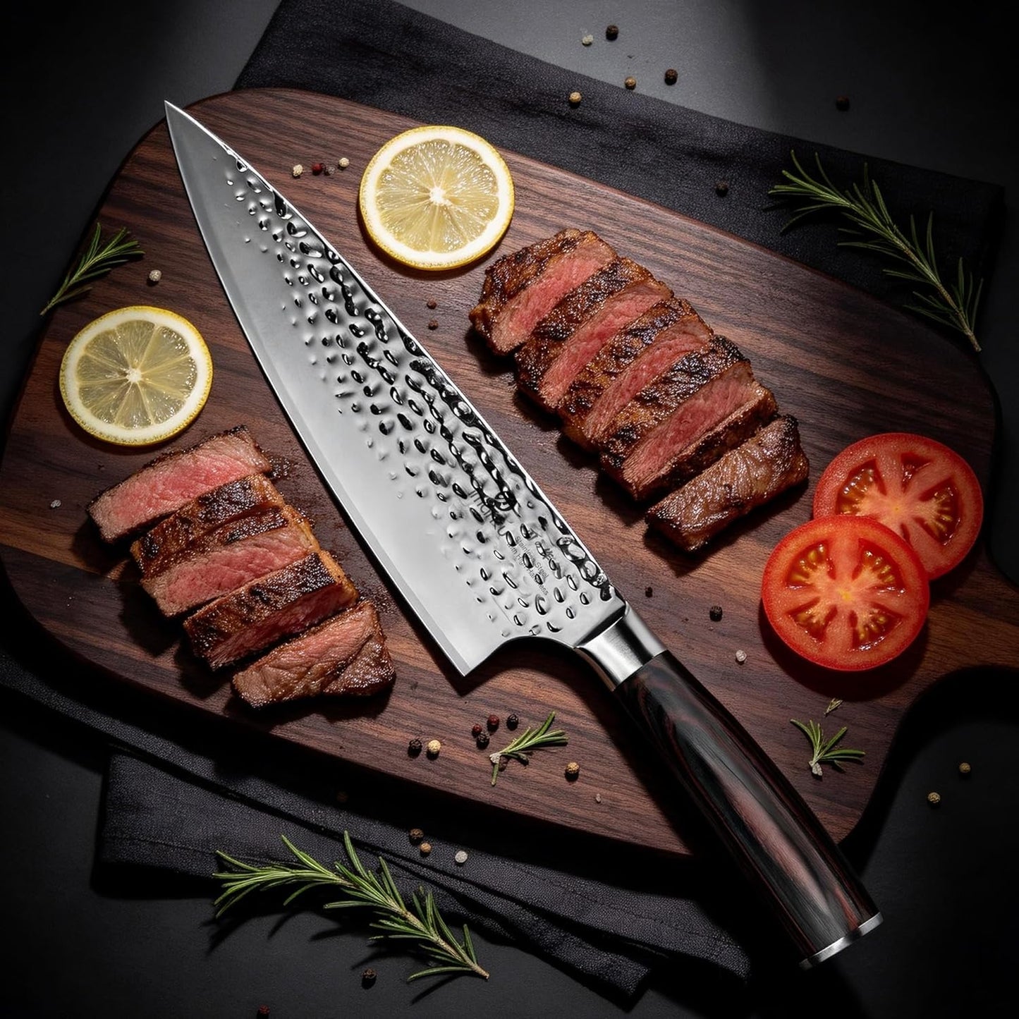 Paring Knife - Paring Knives, 3.5 Inch Small Kitchen Knifes - Japanese High Carbon Stainless Steel Fruit Knife, Ergonomic Pakkawood Handle, Ultra Sharp Blade, Unique Gifts for Men and Women