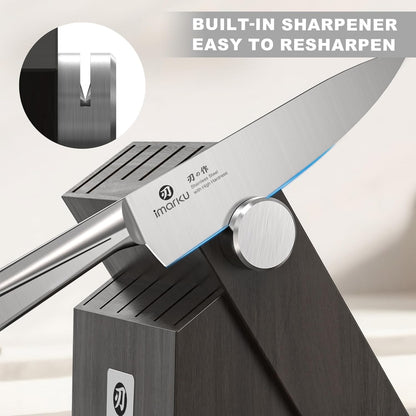Paring Knife - Paring Knives, 3.5 Inch Small Kitchen Knifes - Japanese High Carbon Stainless Steel Fruit Knife, Ergonomic Pakkawood Handle, Ultra Sharp Blade, Unique Gifts for Men and Women