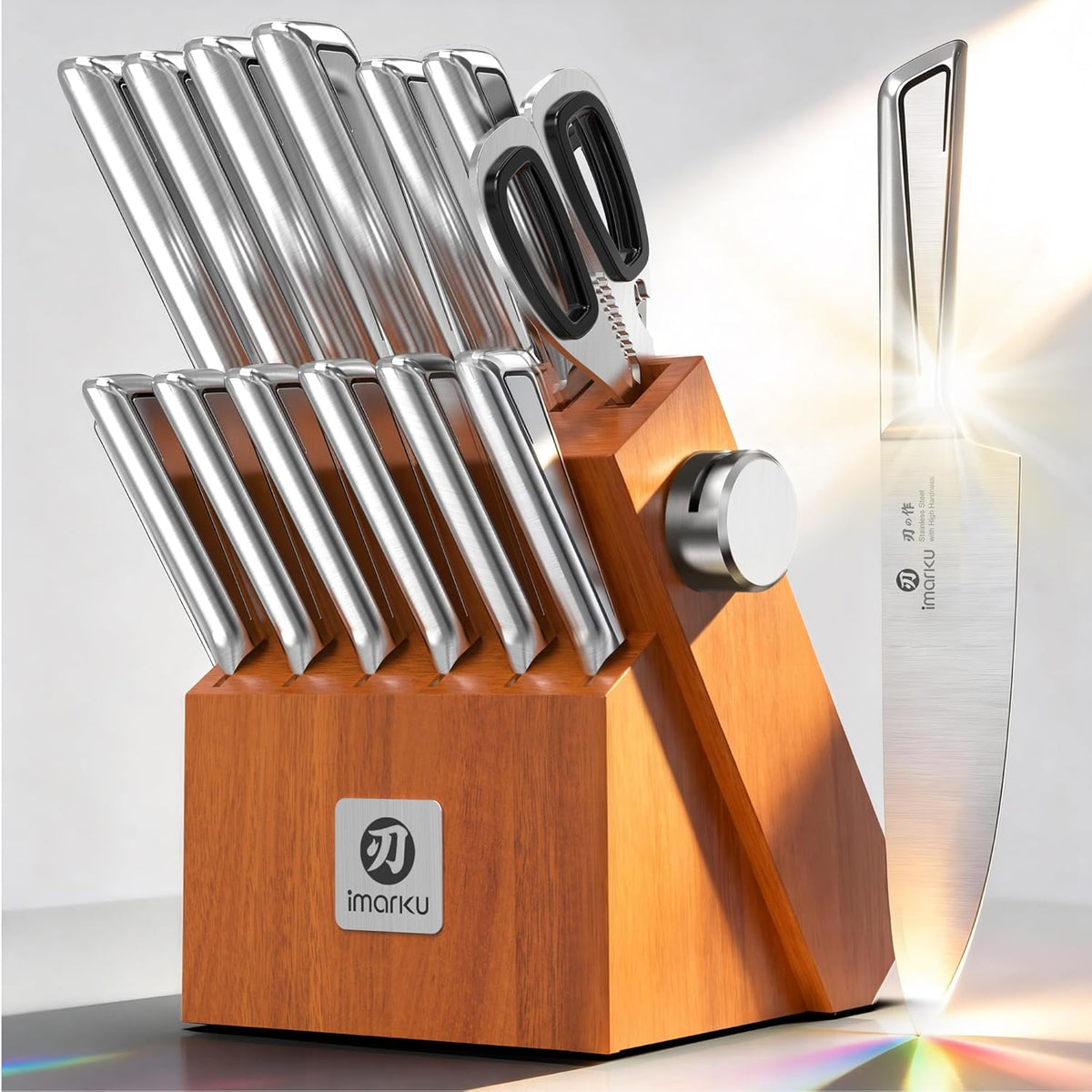 Paring Knife - Paring Knives, 3.5 Inch Small Kitchen Knifes - Japanese High Carbon Stainless Steel Fruit Knife, Ergonomic Pakkawood Handle, Ultra Sharp Blade, Unique Gifts for Men and Women