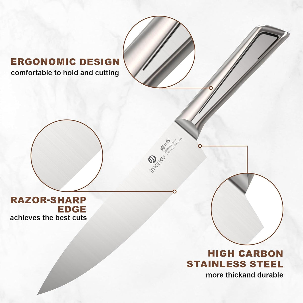 Paring Knife - Paring Knives, 3.5 Inch Small Kitchen Knifes - Japanese High Carbon Stainless Steel Fruit Knife, Ergonomic Pakkawood Handle, Ultra Sharp Blade, Unique Gifts for Men and Women