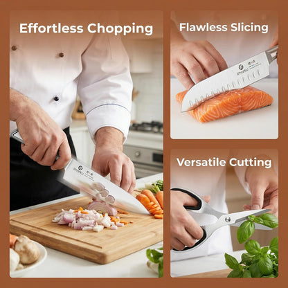 Paring Knife - Paring Knives, 3.5 Inch Small Kitchen Knifes - Japanese High Carbon Stainless Steel Fruit Knife, Ergonomic Pakkawood Handle, Ultra Sharp Blade, Unique Gifts for Men and Women